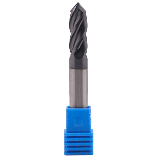 2Pcs 5/16" 4 Flute 90 Degree Solid Carbide Drill Mill - AlTiN Coated 5/16 in 2