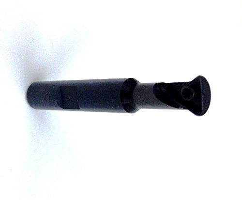 HHIP 2075-0500 60 Degree Indexable Dovetail Cutter, 1 Flute, 1/2" Cutting Diameter, 3/8" Shank, 2.36" OAL, 1/2" Cutting Diameter 1/2 in