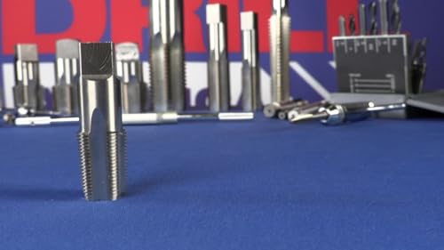 Drill America 3/8" NPT High Speed Steel 4 Flute Pipe Tap (Pack of 1), T/A Series 3/8"-18