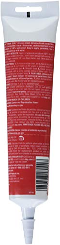 DAP 18001Kwik Seal Kitchen and Bath Adhesive Caulk, White, 5.5 Ounce (Pack of 12) 5.5 Ounce (Pack of 12)