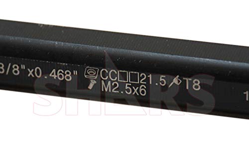 Shars 3/8" x 6" LH SCLC Indexable Boring Bar 404-2478 !] 3/8" x 6" 404-2478 Left Hand