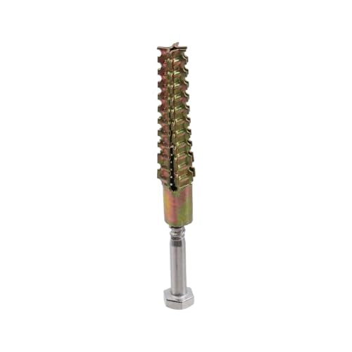 20 Pcs M8 Tree Shaped Hollow Wall Anchors with Screws 0.36"/60mm 2.36" x 0.39" x 0.31"/60 x 10 x 8mm (H x OD x ID)