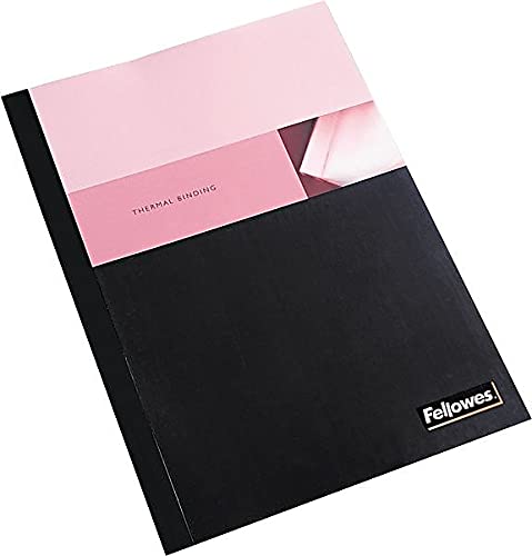 Fellowes Binding Thermal Presentation Covers, 1 Inch, Black, 240 sheets (5257001) 1 "