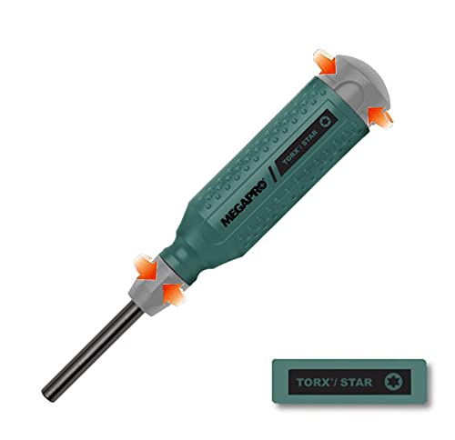 Torx Star Screwdriver 14 in 1 Multi Bit T5-T30 Made in USA 151TORX