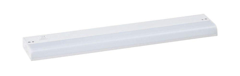 Maxim 89852WT CounterMax MX-L-120-1K Energy Star JA8 Compliant Under Cabinet LED Light, 1-Light 8 Watt, 18" L x 4" W, 3000K, Dimmable, White 18" Long