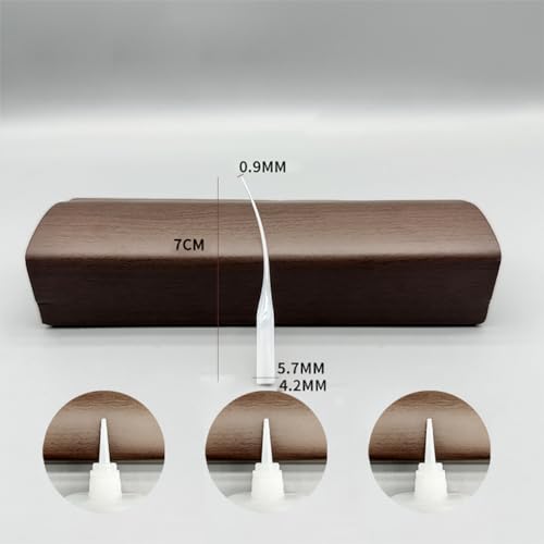200 Pcs Plastic Glue Micro Tips Glue Applicator Tips Glue Bottle Precision Tips Glue Extender Dispenser Tips Lab Dispensing Tips