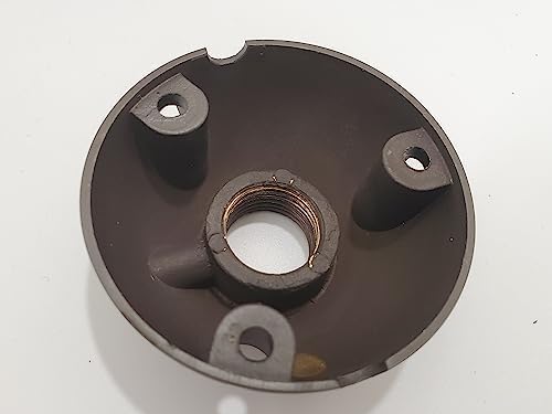 Ironsmith Lighting Products Aluminum Mounting Plate, Heavy Duty Surface Flush Mount for Low Voltage Outdoor Landscape Lighting, Easy to Install, ‎Solid Metal Construction (4/PK) 4
