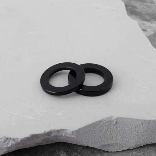 4Pcs M12 Bicycle Thru-Axle Aluminum Alloy Flat Washer for Adjusting the Thru-Axle Length