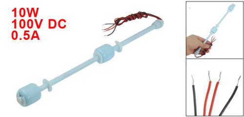 uxcell Blue Double Ball Water Level Sensor Liquid Controller Vertical Float Switch