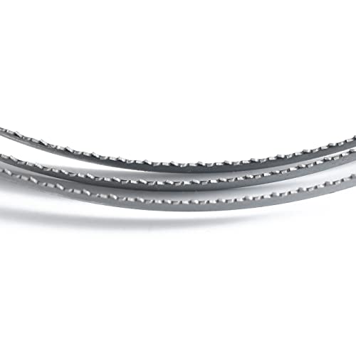 Imachinist S641214 64" Inch Long, 1/2" Inch Wide, 0.025" Thick, 14 TPI M42 Bi-Metal Bandsaw Blades for Soft Ferrous Metal (Pack of 2) 14TPI (Pack of 2)
