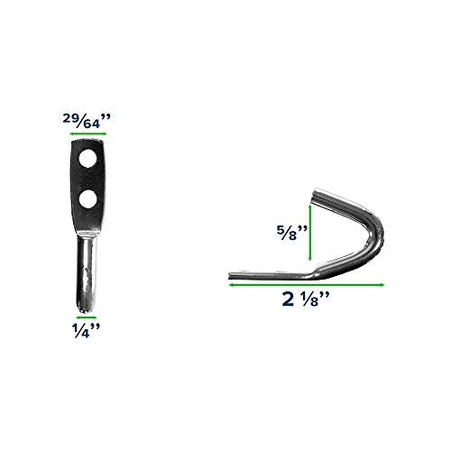 Paracord Planet Rope Binding Hooks – Tarps, Tie-Downs, and Home Improvement (5 Pack, 5/8 Inch) 5 Pack
