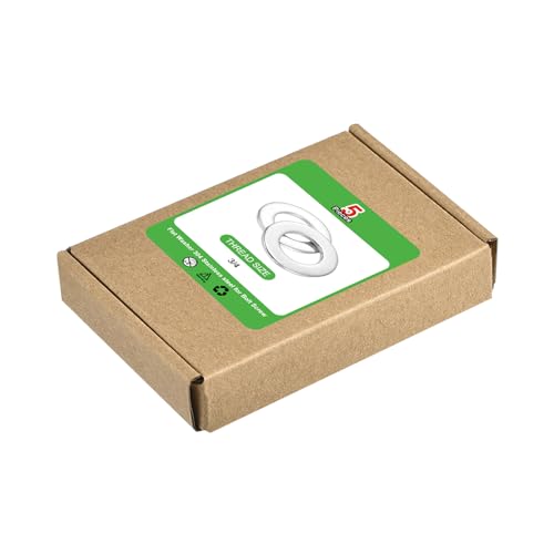uxcell 5Pcs 3/4 Flat Washer, 304 Stainless Steel 0.812" ID x 1.469" OD x 0.134" Thick for Bolt Screw, Factories Repair, Kitchens, Shops, and Outdoor Construction, Silver 0.812" x 1.469" x 0.134" 5