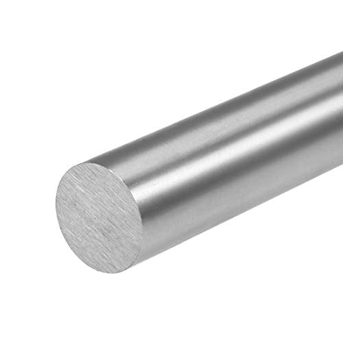uxcell Round Steel Rod, 20mm HSS Lathe Bar Stock Tool 150mm Long, for Shaft Gear Drill Lathes Boring Machine Turning Miniature Axle, Cylindrical Pin DIY Craft Tool