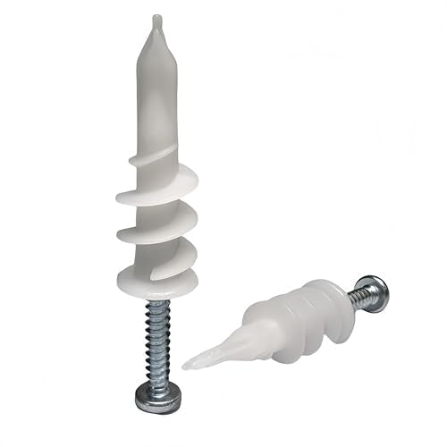 Santie#8 Self-Drilling Drywall Anchors with Screws-50 Pack (#8)-50 PC
