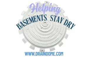 Basement Stairwell Drain Cover Resists Debris and Leaves from Clogging Drains Includes the Patented Stay in Place Stem