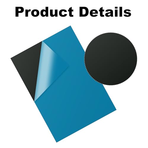10PCS 7x5x1/32(0.03") Inch Anodized Aluminum Sheet, Black Aluminum Engraving Blanks, 0.8MM Thin Metal Plates for Laser Engraving, Crafting, DIY, House Decoration 7x5x1/32 Inch-10PCS