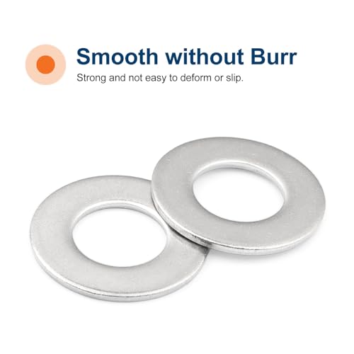 5/8'' Flat Washers OD 1-5/16'' 304 Stainless Steel Washers SAE Metal Washers,Pack of 50 5/8''