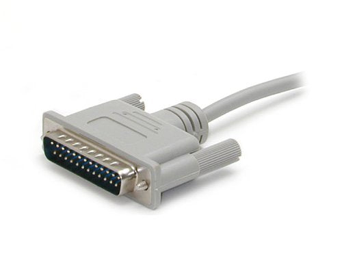 StarTech.com 10 ft Cross Wired DB9 to DB25 Serial Null Modem Cable - F/M - Null Modem Cable - DB-9 (F) to DB-25 (M) - 10 ft (SCNM925FM) 1 Count (Pack of 1)