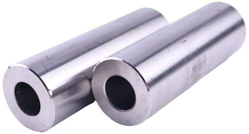 2PCS 58604 Seamless Spacer, ID 1/2'' x OD 1'' x L 3'', Zinc