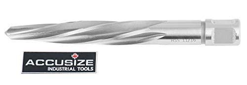 Accusize Industrial Tools Chucking Reamer, 11/16 in, 0521-1116 11/16 in.