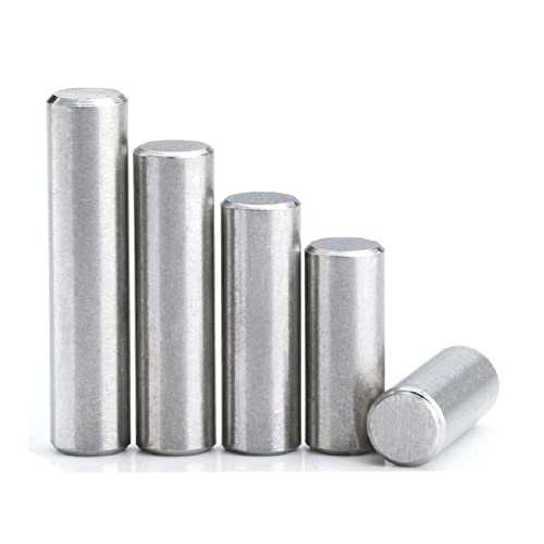 10 PCS M14x60mm Dowel Pins 304 Stainless Steel Cylindrical Pin Pegs Support Shelves Fasten Elements GB119 Fixed Pin Shaft 10
