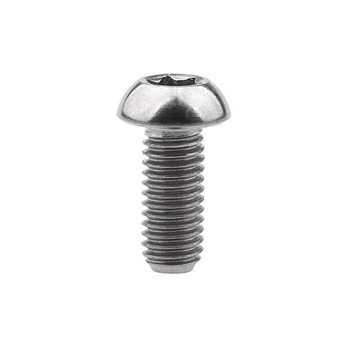 4Pcs Titanium M5x12mm Holder Torx Head Bolt Screw (Normal Titanium) Normal Titanium