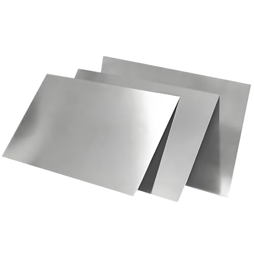 Pure Nickel Sheet Pure Nickel Strip 100x100x0.1mm (3.94"x3.94"x0.0039") 99.6% Nickel Plate for Scientific Experiments and Various Industrial/DIY Projects
