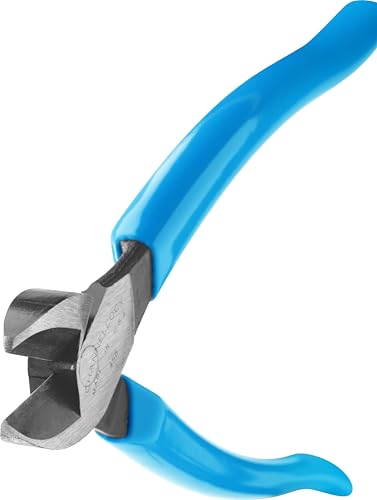 Channellock Side-Cutting Plier E458 - Center Cutting, Improved High-Alloy Steel - 8 In.