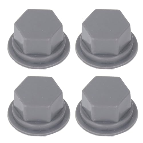 PUSOKEI Hexagonal Screw Head Caps, Silicone Material 50 Pieces Easy Installation Hex Screw Bolt Cover for Machinery Fasteners (M20)