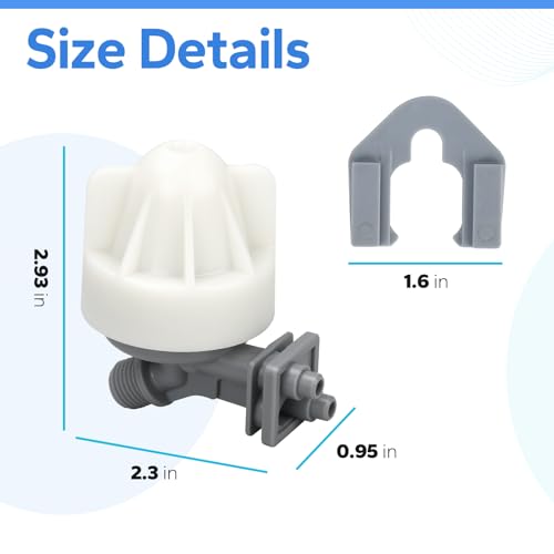 7187065 Nozzle & Venturi Assembly fits Whirlpool Kenmore Water Softener