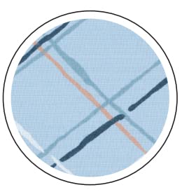3 Pack - Hospital Patient Gowns Robe - Blue Abstract Print - Small to 2XL