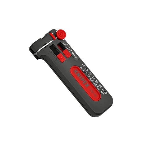 KNIPEX 12 80 100 SB Awg 18-28 Mini Wire Stripping Tool