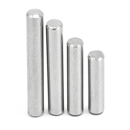 10 PCS M14x60mm Dowel Pins 304 Stainless Steel Cylindrical Pin Pegs Support Shelves Fasten Elements GB119 Fixed Pin Shaft 10