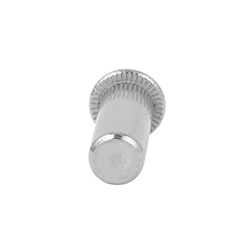 uxcell a16070700ux0252 M5x18.5mm 304 Stainless Steel Straight Knurled Closed End Rivet Nut Fastener 20pcs