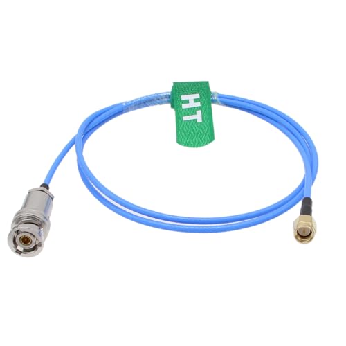 TRB Triax BNC to SMA Cable for 1553 Data Bus Coupler Controller Remote Terminal Aerospace Space Test Measurement Transformer Inductor Application 7m TRB to SMA