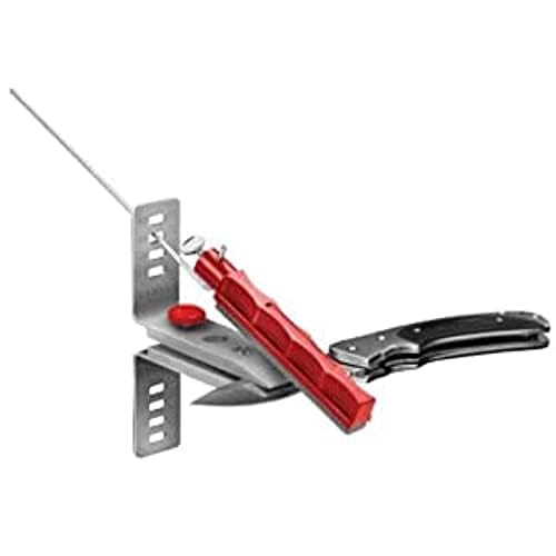 Lansky Standard Knife Sharpening System: 3-Stone Ceramic Knife Sharpener Kit with Honing Oil - LKC03