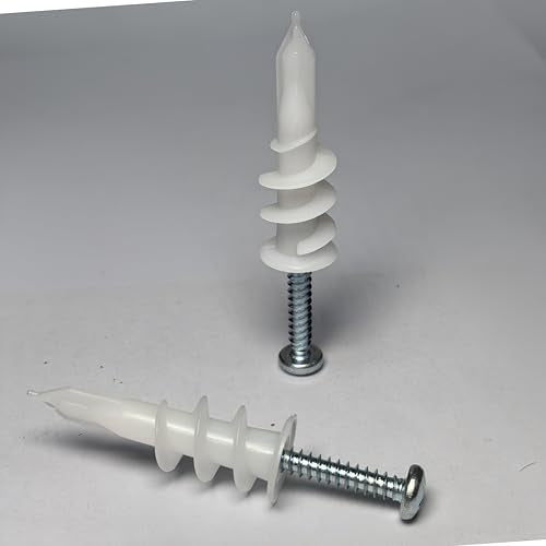 Santie#8 Self-Drilling Drywall Anchors with Screws-50 Pack (#8)-50 PC