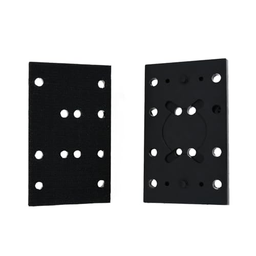 (2-Pack) RTS 400 Sanding Pad 80 x 130 mm, 12-Hole Soft Replacement Pads for 489252 RTS 400 RS 400 RTSC 400 (3-5/32 x 5-1/8")