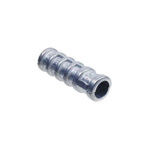 20pcs 3/8*1-3/4 Zinc Alloy Lag Shield Anchors for Deck Building Heavy-Duty Lag Shields Plated Lag Bolts Expansion Anchors for Concrete