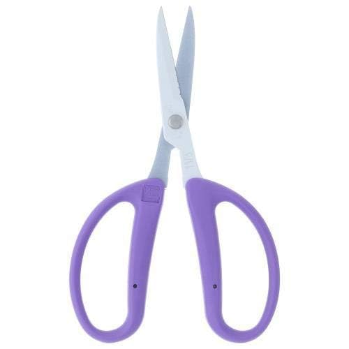 Chikamasa Florist CRI-360SFV Arrangement Scissors Fluorine Violet with Cap