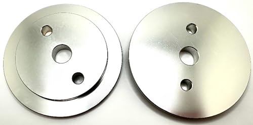 356 Reducer Flanges 3" to 5/8", Aluminum, 1 Pair 3" to 5/8"