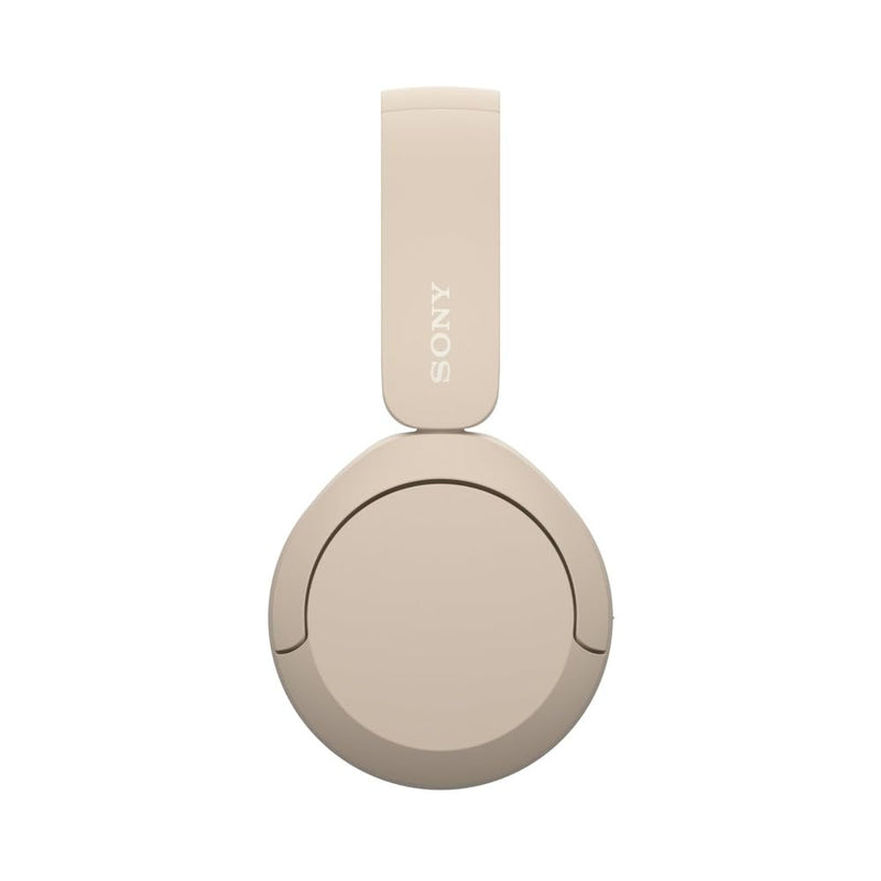 Sony WH-CH520 Wireless Headphones Bluetooth On-Ear Headset with Microphone, Cappuccino