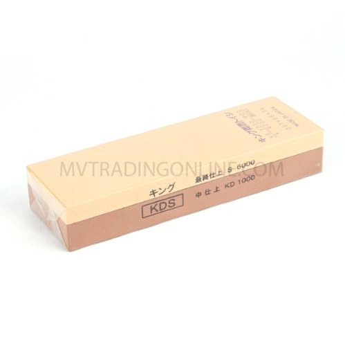 King Combination Waterstone, 1000/6000 Grit by KING