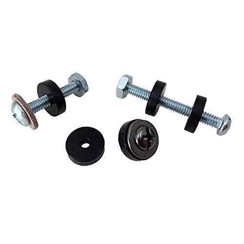 Isolate It: Sorbothane Vibration Isolation Washer 70 Duro (.13" ID - 0.5" OD - .13" Deep) - 12 Pack