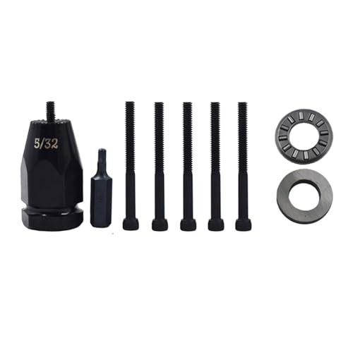 Pneumatic Rivet Nut Gun Head 3/16 5/32 Self-Locking 5pcs Mandrel Tip 3/16 ，5/32