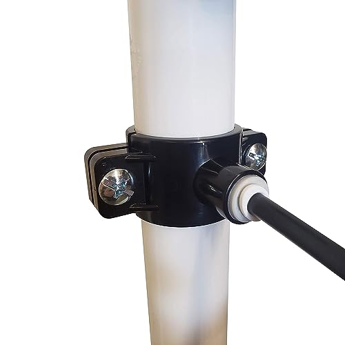 Metpure 1/4" Quick-Connect RO Drain Saddle Valve Quick Connect x 1/4"
