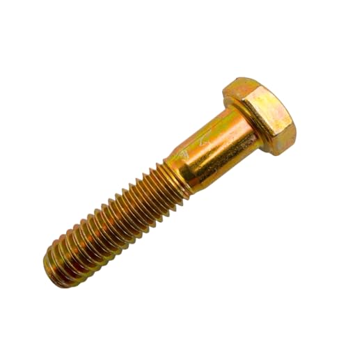 3/8"-16 x 1-3/4" Grade 8 Bolts (10-Pack) – Heavy-Duty Hex Bolts Includes Flat Washers Lock Washers & Nuts – High-Strength SAE 1.75" Coarse Bolts for Automotive, Machinery & Construction 3/8" x 1-3/4" Standard Nut 10