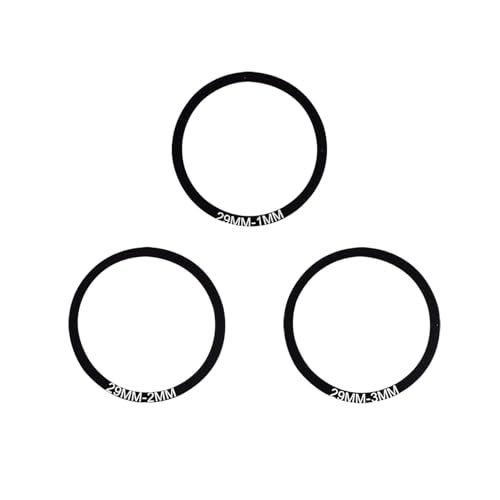 18 pcs Bike Washer Bottom Bracket Crank Washer Gasket Spacer Bicycle Flywheel Hub Dia 24 29 30mm Thk 0.1 0.2 0.3 1 2 3mm