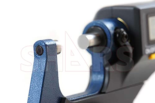 Shars 0-1"/0-25mm Solid Metal Frame Electronic Outside Micrometer 303-2463 P] 0-1"/0-25mm 303-2463