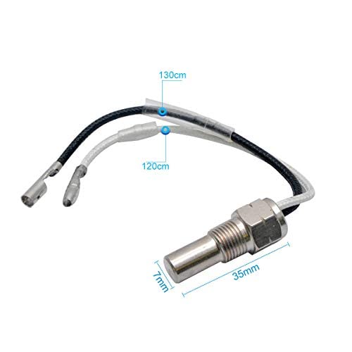 1/8 NPT Oil Water Temp Auto Gauge Sensor Water Temperature Sensor Oil Temp Sender Electric Gauge Universal